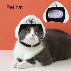 ZHOUBA Pet Hat Attractive Adorable Cotton Cartoon Sushi Shape Pet Cat Dog Headwear Pet Supplies ZHOUBA Pet Hat Attractive Adorable Cotton Cartoon Sushi Shape Pet Cat Dog Headwear Pet Supplies