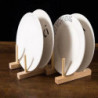 Dishes Drain Rack Space-saving Multi-purpose Kitchen Tool Multi Slots Wooden Plate Water Cup Organiz
