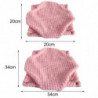 Big Space Double Layer Chain Straps Hanging Pet Sleeping Bag Winter Fleece Solid Color Small Pet Ham