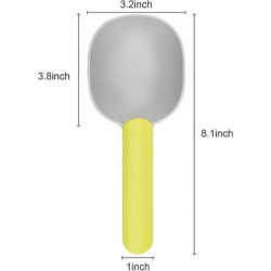 2PCS Pet Food Scooper Multi-functional Plastic with Fashionable Food Shovel Handle and Comfortable Grip Handle, [...]