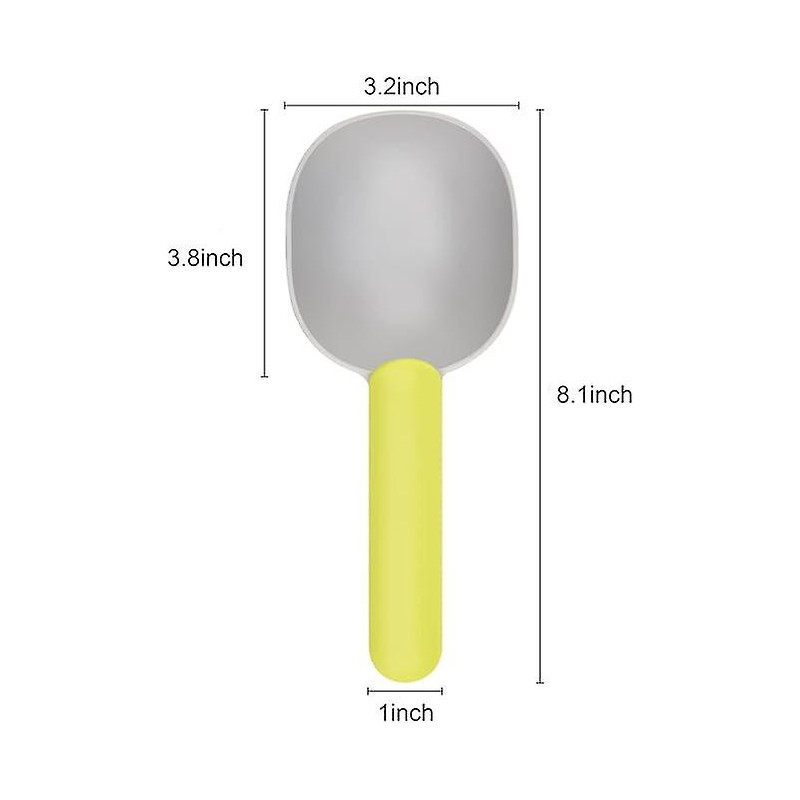 2PCS Pet Food Scooper Multi-functional Plastic with Fashionable Food Shovel Handle and Comfortable Grip Handle, [...]