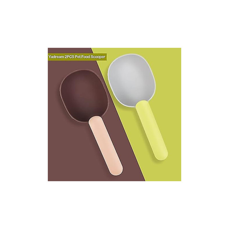 2PCS Pet Food Scooper Multi-functional Plastic with Fashionable Food Shovel Handle and Comfortable Grip Handle, [...]