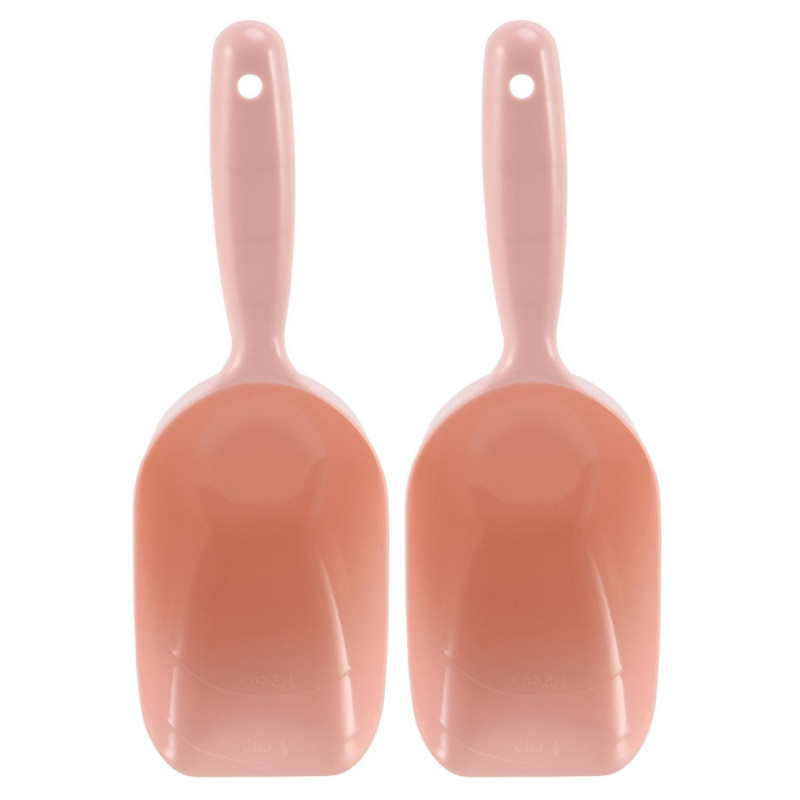 2x Pet Food Shovel Dog Food Cat Food Shovel High Quality Pet Food Shovel Utensils Random Color
