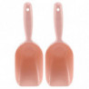 2x Pet Food Shovel Dog Food Cat Food Shovel High Quality Pet Food Shovel Utensils Random Color