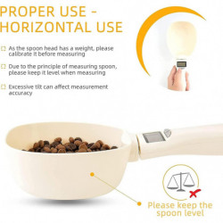 Pet Food Measuring Scoop Scale, Kitchen Digital Food Measuring Spoon, Precise Dog Food Measuring Scooper, Measure [...]