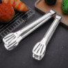 Thickened Stainless Steel Food Clip Food Clip Bread Clip Baking Utensils Kitchen Supplies Three-w