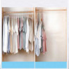 Space Saving Hangers, 4 Pcs Rotate Anti Skid Clothes Organizer(4 Colors)
