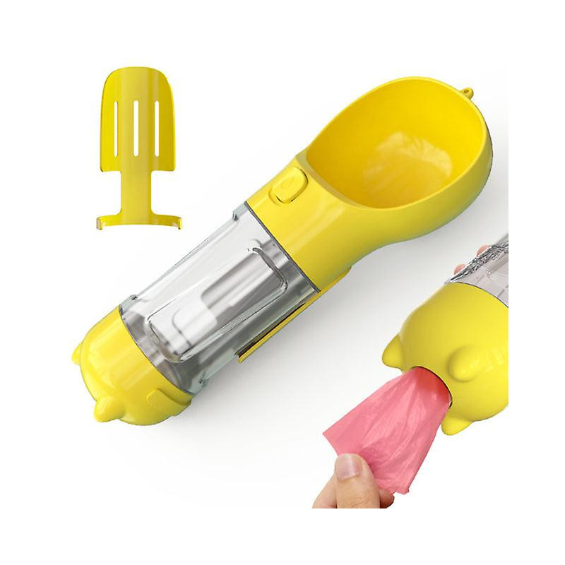 3 In 1 pet dog water cup multi-purpose portable for small large dog outdoor travel drink water bottle+poop shovel [...]