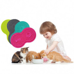 Pet dog puppy cat feeding mat pad cute cloud shape silicone dish bowl food feed placement pet accessories easy [...]