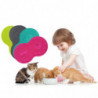Pet dog puppy cat feeding mat pad cute cloud shape silicone dish bowl food feed placement pet accessories easy [...]