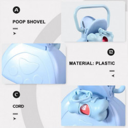 1 ensemble de cueillette de caca pour animaux de compagnie Récupérateur de déchets d’animaux de compagnie Outil de [...]