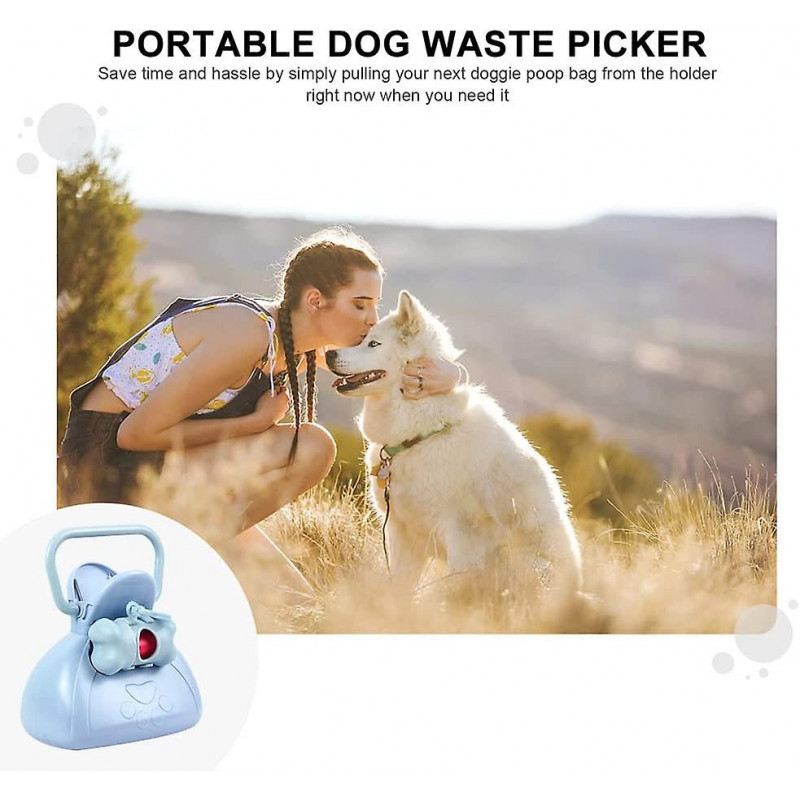 1 ensemble de cueillette de caca pour animaux de compagnie Récupérateur de déchets d’animaux de compagnie Outil de [...]