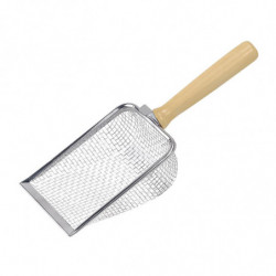 Cat Scoop Stainless Steel Fecal Spoon Durable Substrate Scoop Litter Scooper Style B