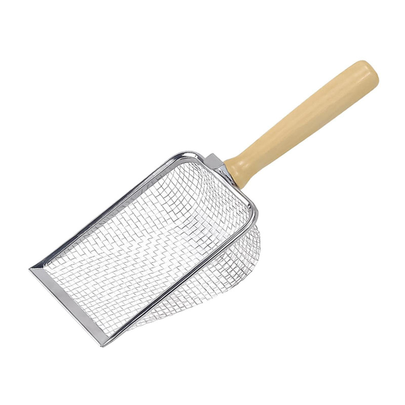 Cat Scoop Stainless Steel Fecal Spoon Durable Substrate Scoop Litter Scooper Style B