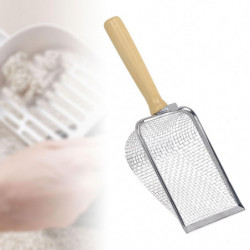 Cat Scoop Stainless Steel Fecal Spoon Durable Substrate Scoop Litter Scooper Style B