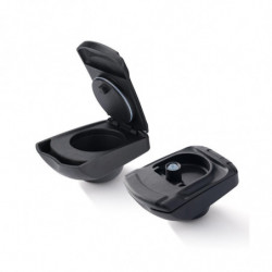 Reusable Coffee Adapter For Lumio Edg325 Machine Capsule Transfer Refillable With Clip Spoon