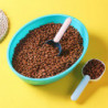 Pet Food Scoop Multifunctional Long Comfortable Handle Plastic Measuring Cup Pet Supplies for Dog