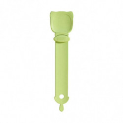 Pet Feeder Spoon Cat Snack Liquid Food Squeeze Tools Multifunctional Cat Feeding Spoon Green