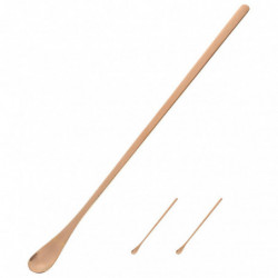 3Pcs Reptile Food Spoon Powder Fruit Mixing Stirring Food Feeding Spoon Long Handle Feeding Tool