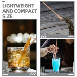 3Pcs Reptile Food Spoon Powder Fruit Mixing Stirring Food Feeding Spoon Long Handle Feeding Tool