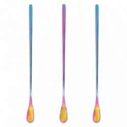 3Pcs Small Animal Reptile Feeding Spoon Lizard Food Water Scoop Mixing Stirring Food Feeding Spoon