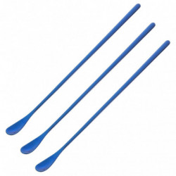 3Pcs Reptile Food Spoon Powder Fruit Mixing Stirring Food Feeding Spoon Long Handle Feeding Tool