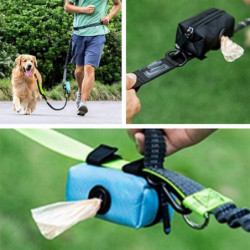 Dog Waste Bag Dispenser,acsergery Dog Poop Bag Holder Leash Attachment,acsergery