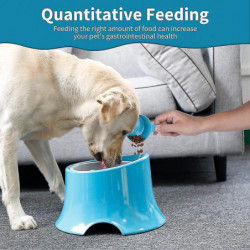 Food Scoop Dog Cat Food Scoop Ice Scoop Flour Scoop Candy Scoops Dry Measuring Cup Plastic Scoop Blue S