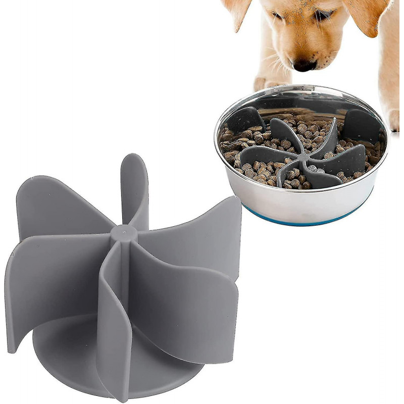 Dog Slow Feeder, Spiral Slow Feeder Insert Dog Bowls To Slow Down Eating, Non-toxic Dog Bowl Slow Feeder For [...]