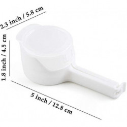 Seal Pour Snack Food Storage Bag Clip Food Sealing Clip Food Storage Sealing Clips With Pour Spouts Moisture [...]