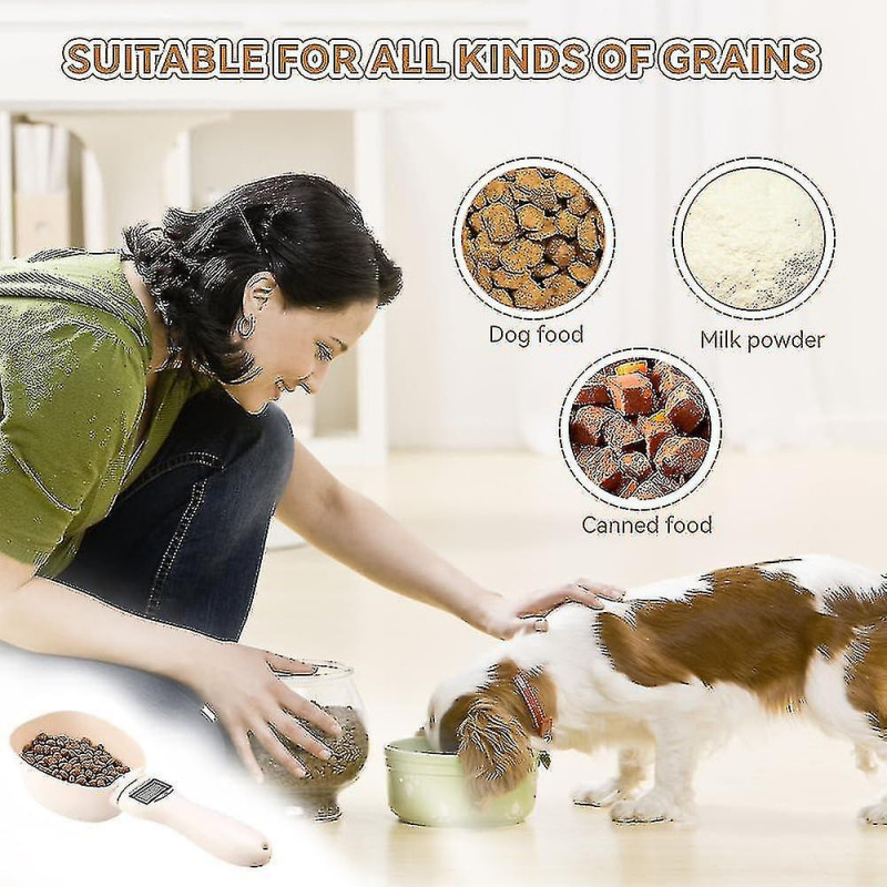 Pet Food Measuring Scoop Scale, Kitchen Digital Food Measuring Spoon For Dog Cat, Precise Dog Food Measuring [...]