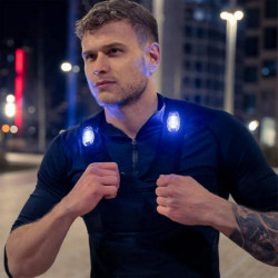 1 Pcs Training And Running Vest Chest Phone Holder, équipement d’entraînement réfléchissant - respirant, durable, léger