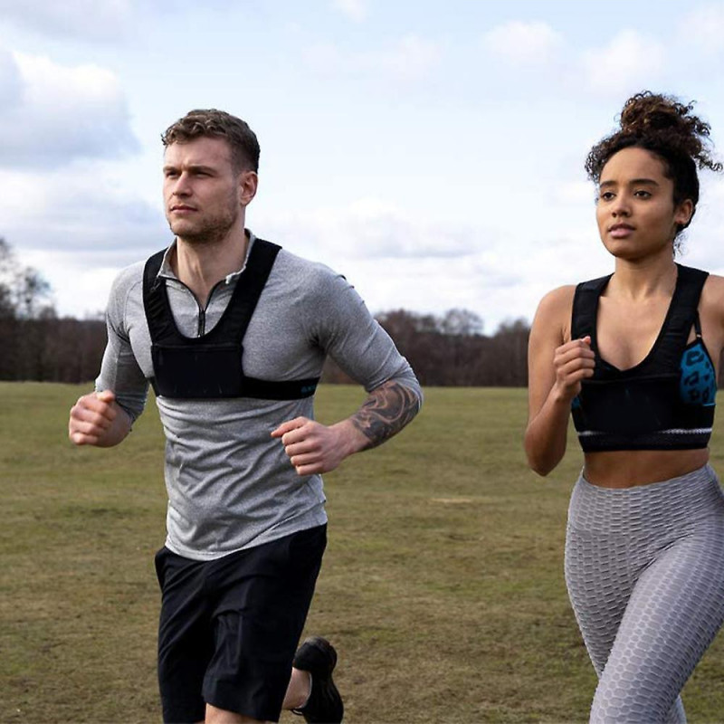 1 Pcs Training And Running Vest Chest Phone Holder, équipement d’entraînement réfléchissant - respirant, durable, léger