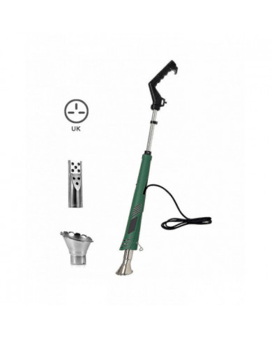 2000w Électrique Weed Burning Killer Wand Tool No Gas Eco Friendly Hot Air Blaster Torche