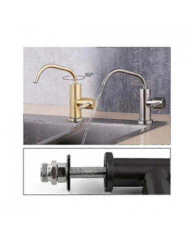 Robinet de filtre à eau potable direct de cuisine en acier inoxydable Robinet d’évier de filtre à eau d’osmose [...]