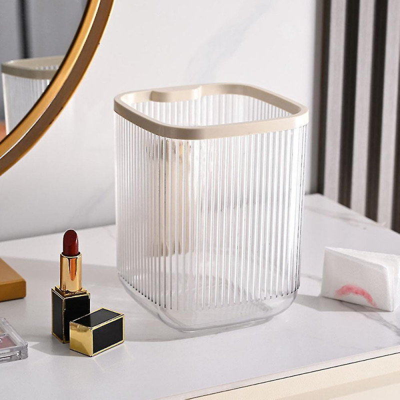 Fashion Mini Desktop Trash Large Opening Mulitpurpose Trash Holder For Living Room