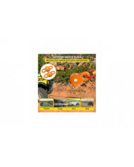 Poulie d’arrachement, limite de charge de travail de 11T/25 000 lb, poulie de treuil robuste pour corde [...]