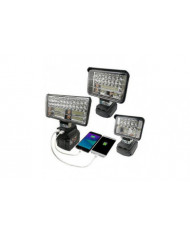 Led Work Lights lampe de poche pour Makita 18V Bl1840 Bl1850 Li-ion Batterie Spotlight