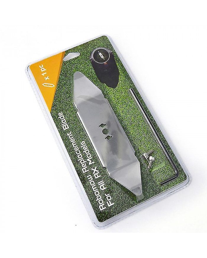 4 Pcs/Set Lames de couteau en acier inoxydable de remplacement et clé hexagonale pour Robomow RX