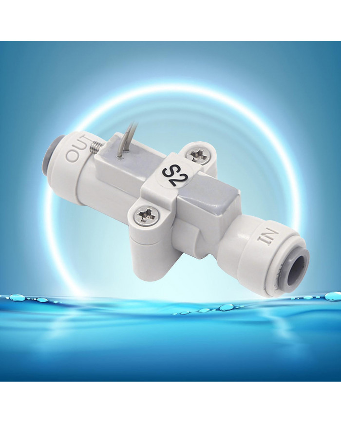 1/4 « Capteur de débit d’eau Débitmètre de débit de qualité alimentaire Compteur de fluide pour purificateur