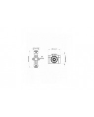 1/4 « Capteur de débit d’eau Débitmètre de débit de qualité alimentaire Compteur de fluide pour purificateur