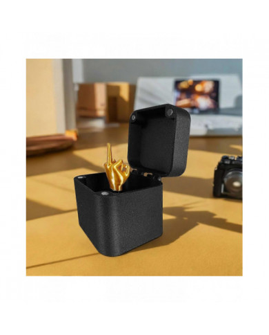 Doigt d’honneur dans une boîte Gag interactif Cadeau Bâillon drôle Cadeau