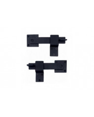 1 Pcs Heavy Duty 5.5 « Verrou de porte en fer forgé, Serrure à loquet à bascule en métal massif pour porte de [...]