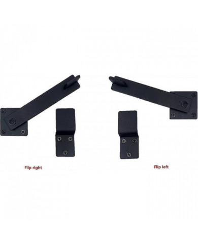 1 Pcs Heavy Duty 5.5 « Verrou de porte en fer forgé, Serrure à loquet à bascule en métal massif pour porte de [...]