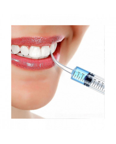 10pcs 12ml Disposable Dental Syringe Transparent Elbow Syringe Teeth Washing Tool Dental Irrigation Liquid [...]