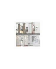 28kg magnétique fort magnétique porte de placard aimant 2 pièces en acier inoxydable magnétique poignées de porte [...]