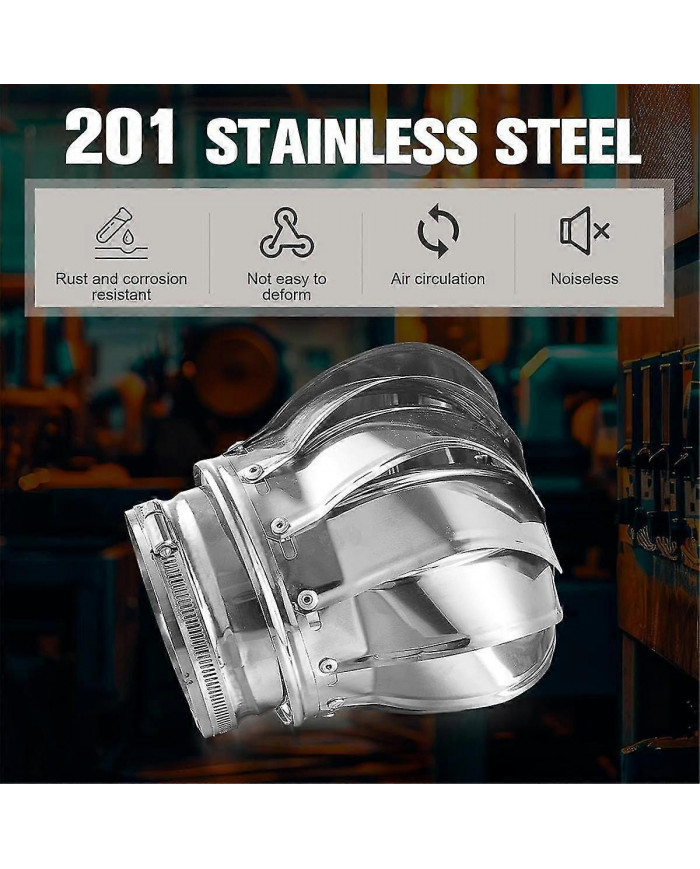 2 pcs 110mm non puissance ventilateur de toit éoliennes Ventilation de grenier Ventilation pour les maisons Usine [...]