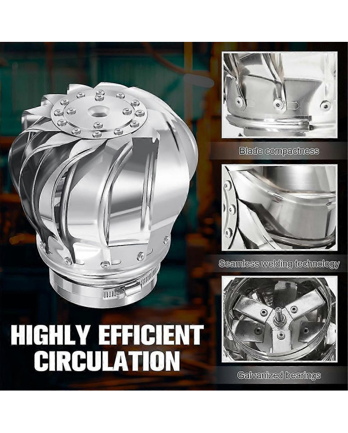 2 pcs 110mm non puissance ventilateur de toit éoliennes Ventilation de grenier Ventilation pour les maisons Usine [...]