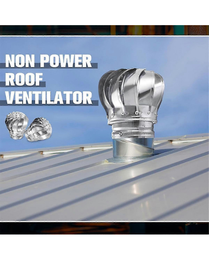 2 pcs 110mm non puissance ventilateur de toit éoliennes Ventilation de grenier Ventilation pour les maisons Usine [...]