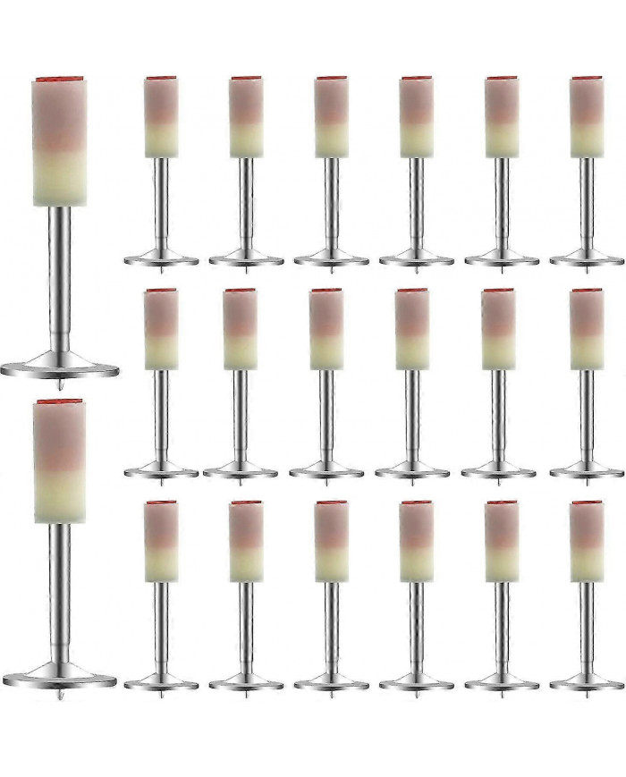 200 PCS Round Steel Nails 7.3mm, Mini Hand Nailer Nailer Accessories, Concrete Wall Fixtures